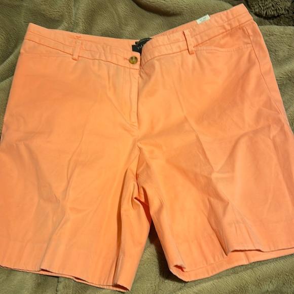 Talbots Pants - Talbot’s women’s size 14 girlfriend chino short in gorgeous pink spring colors